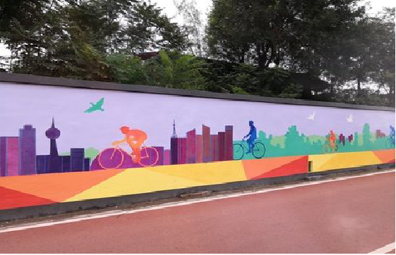 子长墙体彩绘-围墙