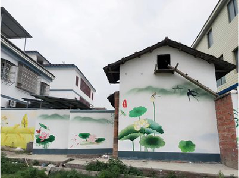 子长室外墙绘-从选材到保养。