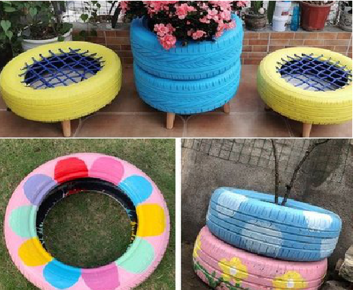 子长墙体彩绘-变废为宝