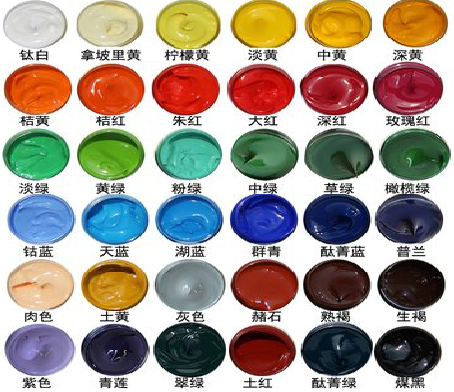 子长墙绘颜色的选择有讲究。