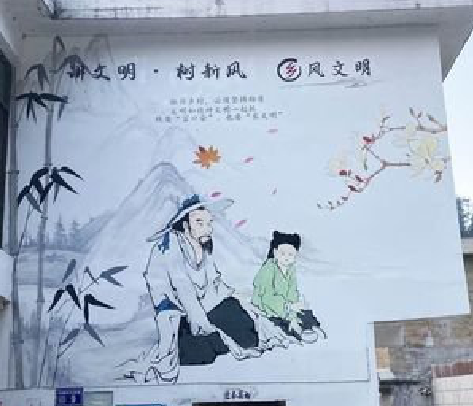 子长分享几个墙绘保养知识。