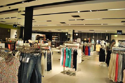 子长商场里的店面怎么装修？