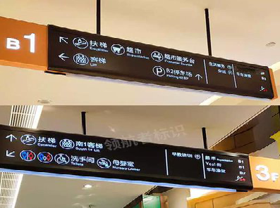 子长如何通过商场标识牌引导客流分布？